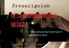 Plazo prescripción de la Responsabilidad Médica