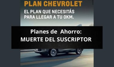 Herederos del suscriptor de un autoplan de ahorro